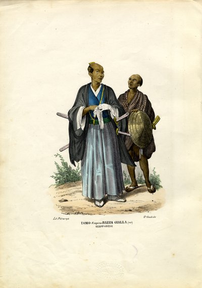 Japanese People, 1863-79 by Raimundo Petraroja